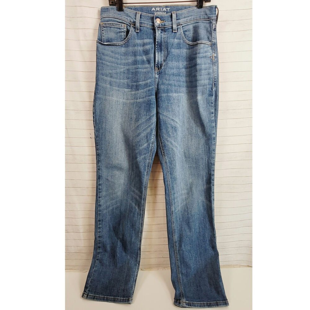 ARIAT ULTRA LUCY RELAXED STRAIGHT HIGH RISE JEANS IN FONTANA, SZ 29